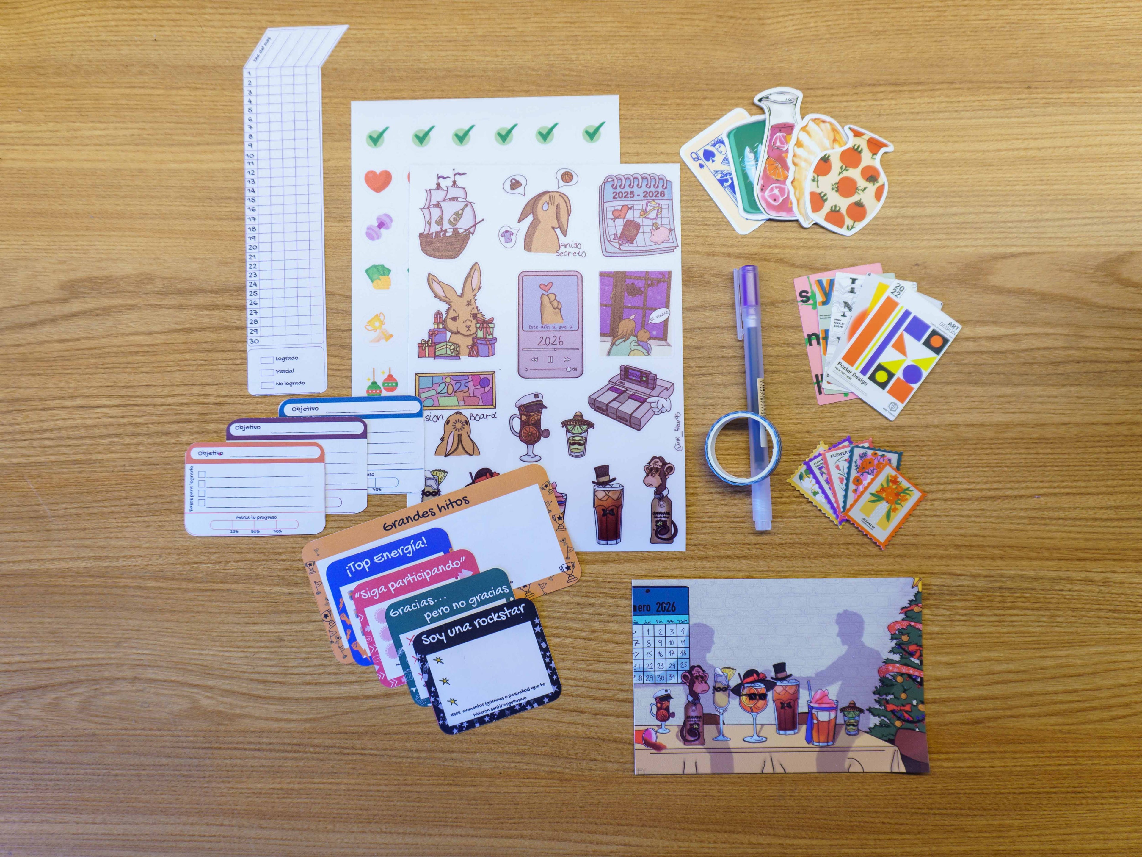 Kit journaling Diciembre
